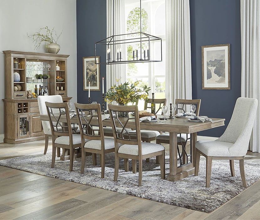 Parker House Sundance Dining - Sandstone Grid Dining Chair Two Pack