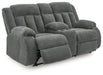 Observation Power Reclining Loveseat with Console - MI Hometown Furnishings (MI)*