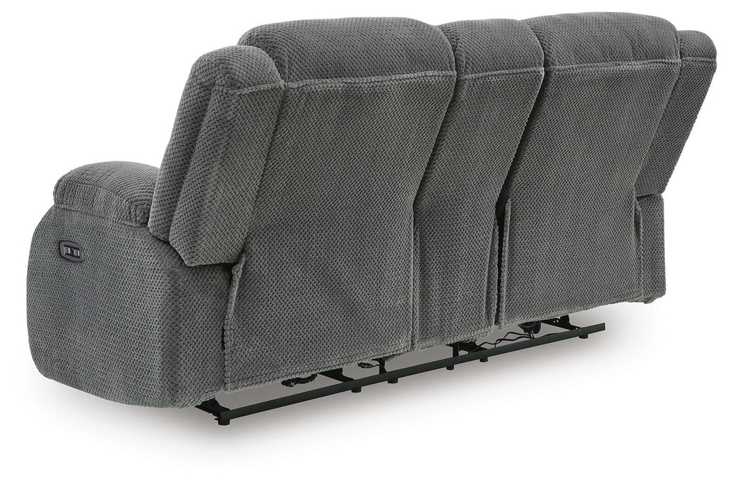 Observation Power Reclining Loveseat with Console - MI Hometown Furnishings (MI)*
