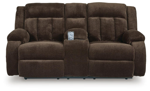 Observation Power Reclining Loveseat with Console - MI Hometown Furnishings (MI)*