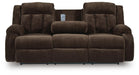 Observation Power Reclining Sofa with Drop Down Table - MI Hometown Furnishings (MI)*