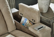 Next-Gen DuraPella Power Reclining Loveseat with Console - MI Hometown Furnishings (MI)*