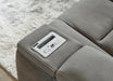 Next-Gen DuraPella Power Reclining Loveseat with Console - MI Hometown Furnishings (MI)*