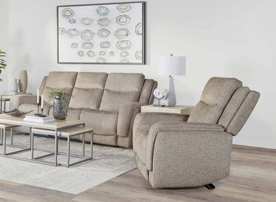 Parker Living Penfield - Frappe Power Reclining Sofa and Recliner