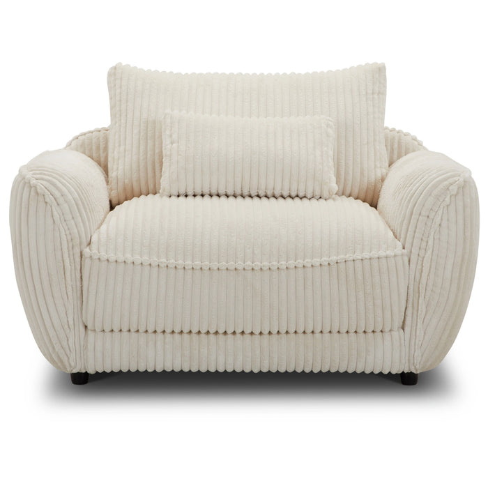 Parker Living Utopia - Mega Ivory Chair and A Half with Lumbar Pillow Two Pack