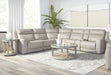 Parker Living Calgary 6 Piece Modular Reclining Sectional with Power Adjustable Headrests