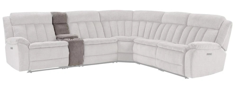 Parker House Furniture Cuddler Entertainment Console in Laurel Dove