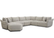 Parker Living Playful - Canes Cobblestone Ottoman with Casters