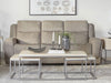 Parker Living Penfield - Frappe Power Reclining Sofa and Recliner