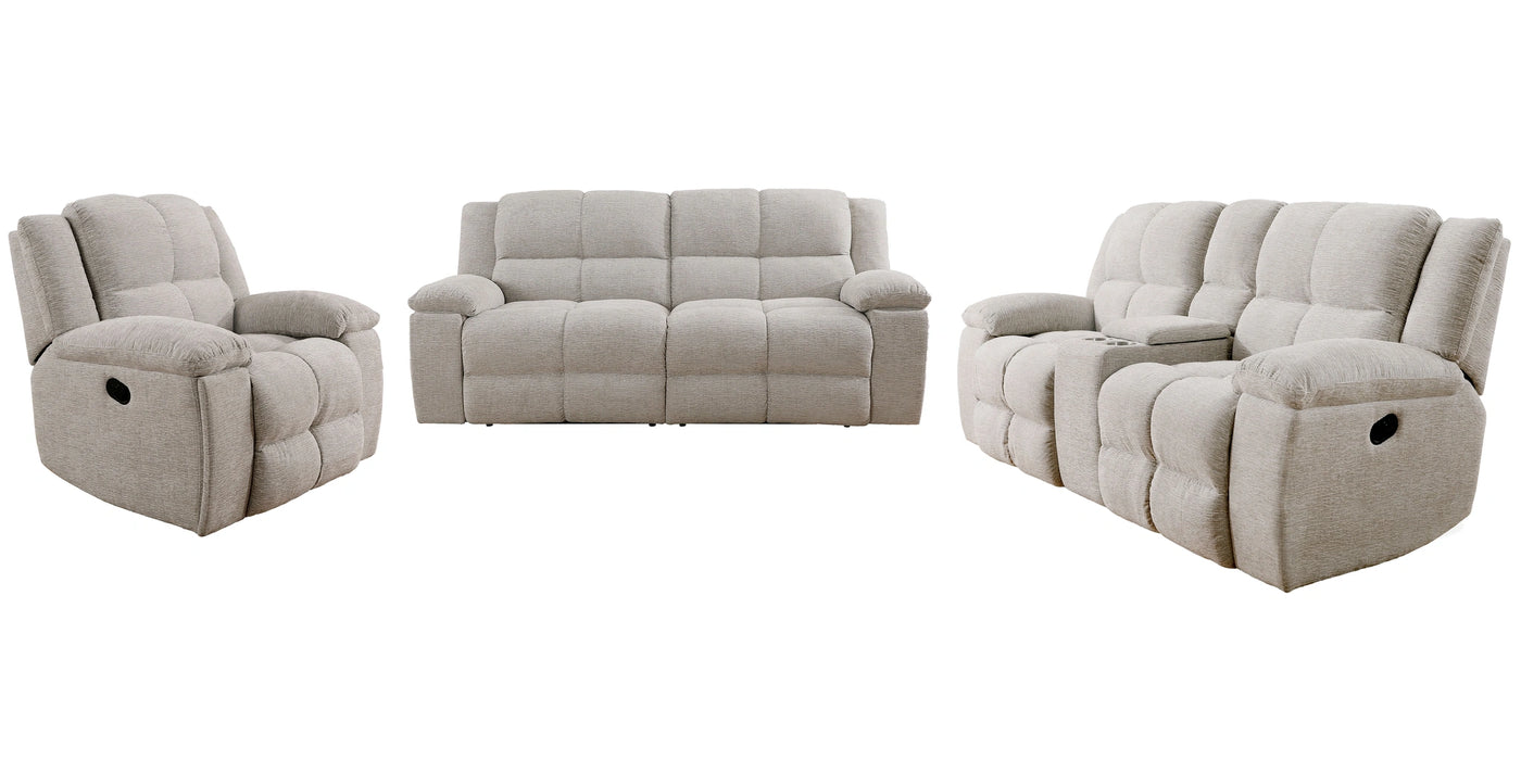 Parker Living Buster Manual Reclining Sofa Loveseat and Recliner