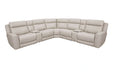 Parker Living Calgary 7 Piece Modular Reclining Sectional with Power Adjustable Headrests