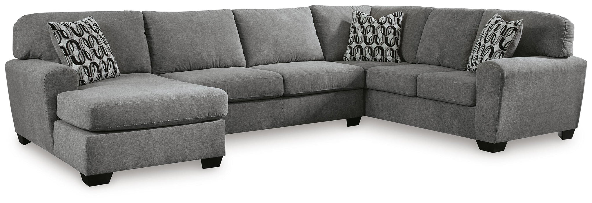 Birkdale Court Sectional with Chaise - MI Hometown Furnishings (MI)*