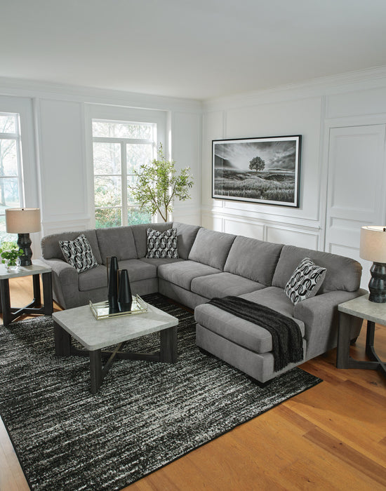 Birkdale Court Sectional with Chaise - MI Hometown Furnishings (MI)*