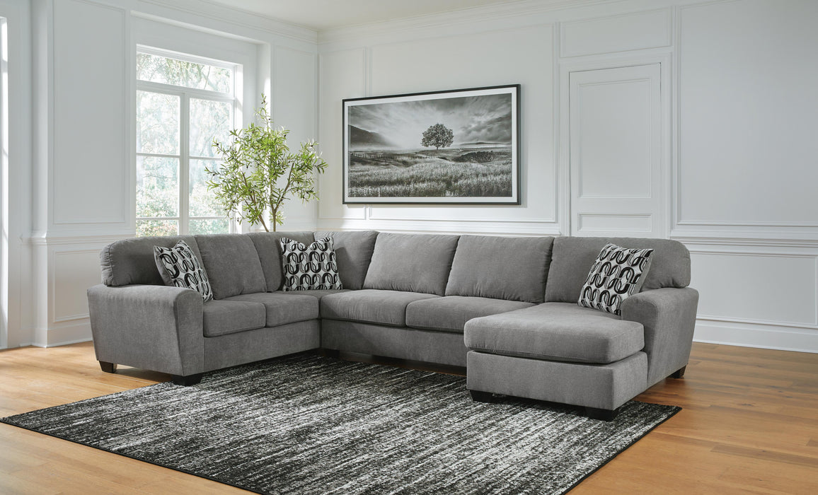 Birkdale Court Sectional with Chaise - MI Hometown Furnishings (MI)*
