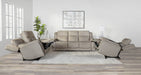 Parker Living Penfield - Frappe Zero Gravity Power Reclining Sofa with Heat Massage and Speaker P3