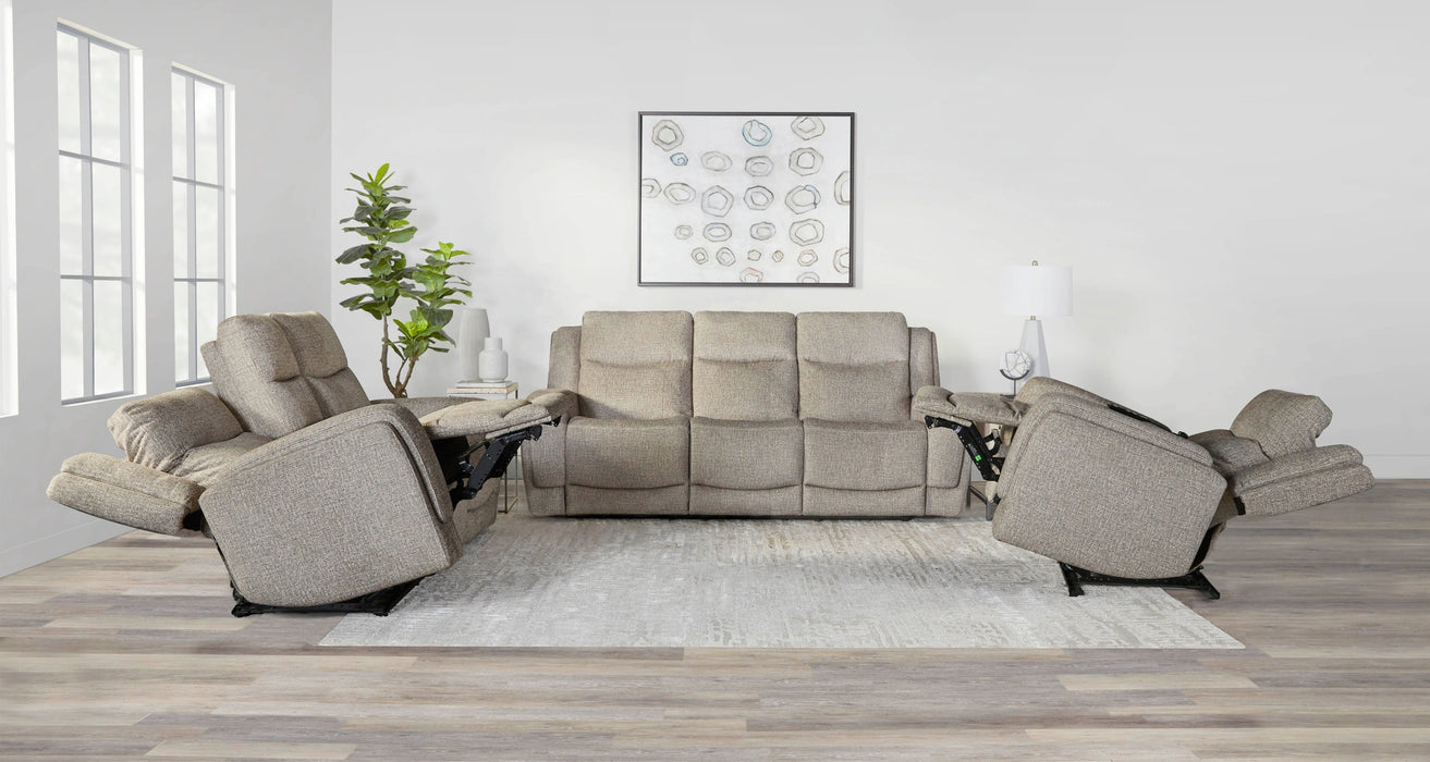 Parker Living Penfield - Frappe Power Zero Gravity Recliner with Heat & Massage Two Pack