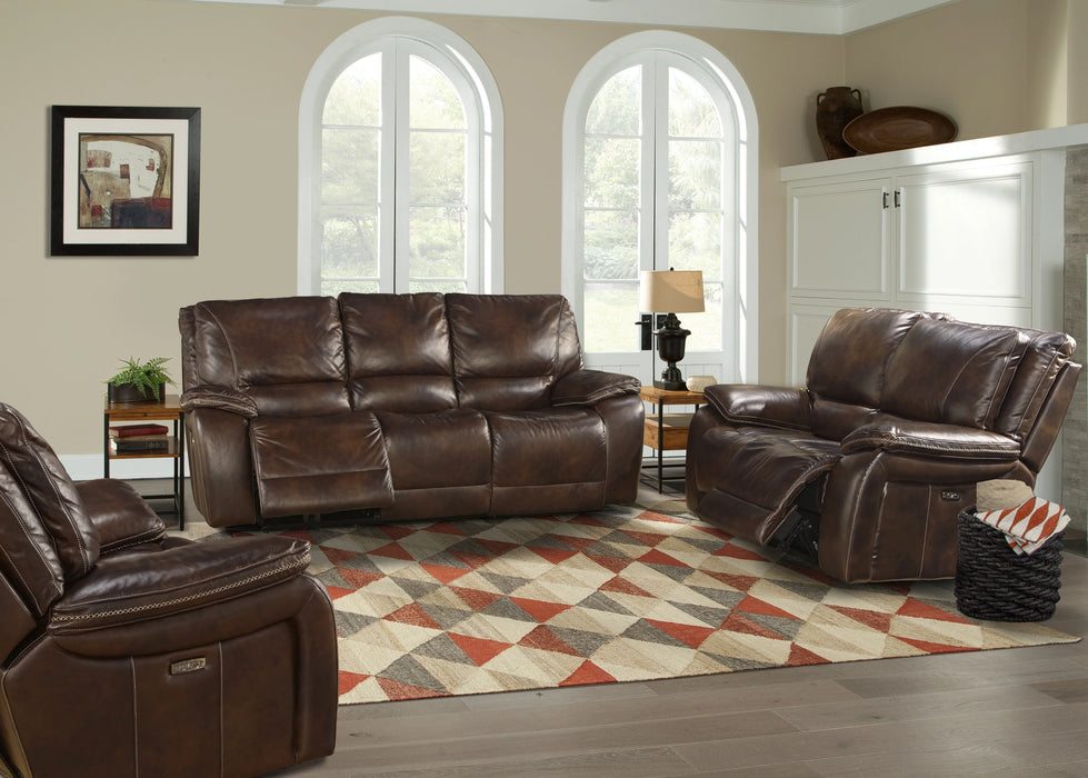 Parker Living Vail - Burnt Sienna Power Reclining Sofa Loveseat and Recliner