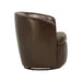 Parker Living Barolo 100% Italian Leather Swivel Club Chair