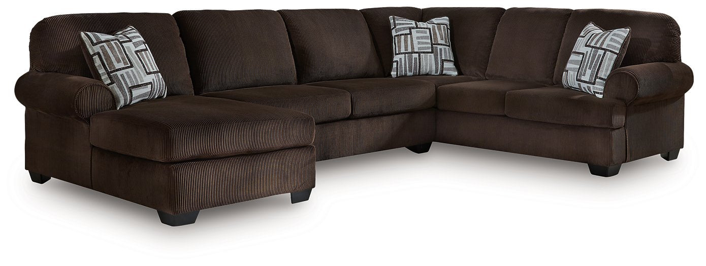 Kimlee Sectional with Chaise - MI Hometown Furnishings (MI)*