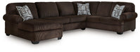 Kimlee Sectional with Chaise - MI Hometown Furnishings (MI)*