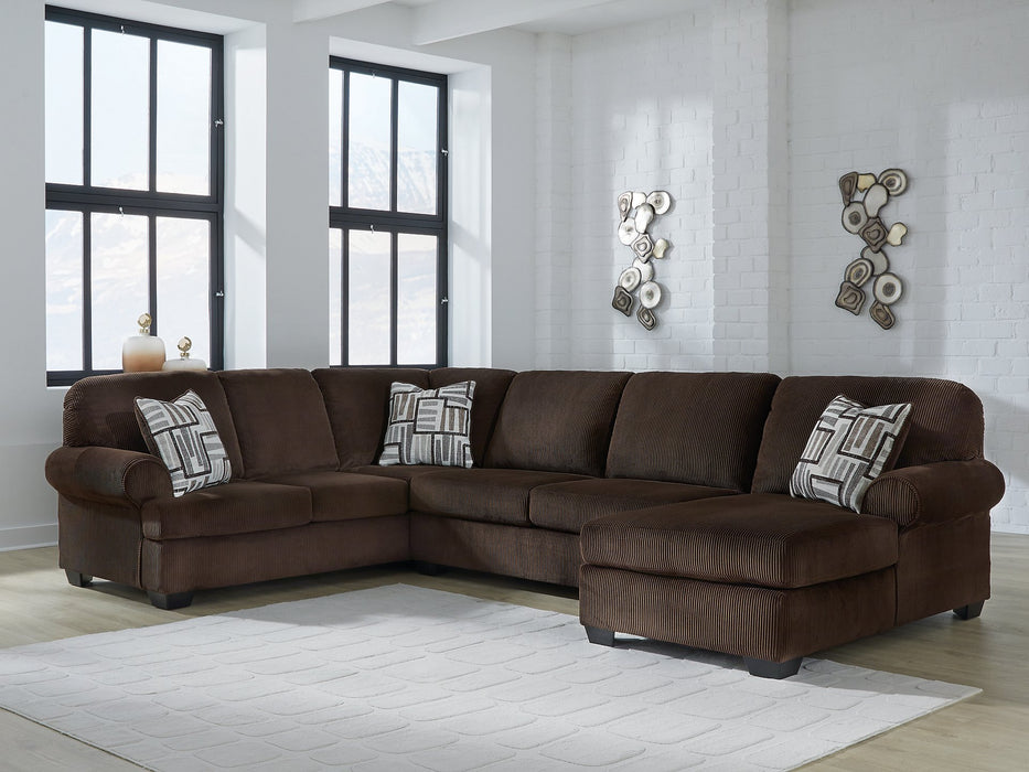 Kimlee Sectional with Chaise - MI Hometown Furnishings (MI)*