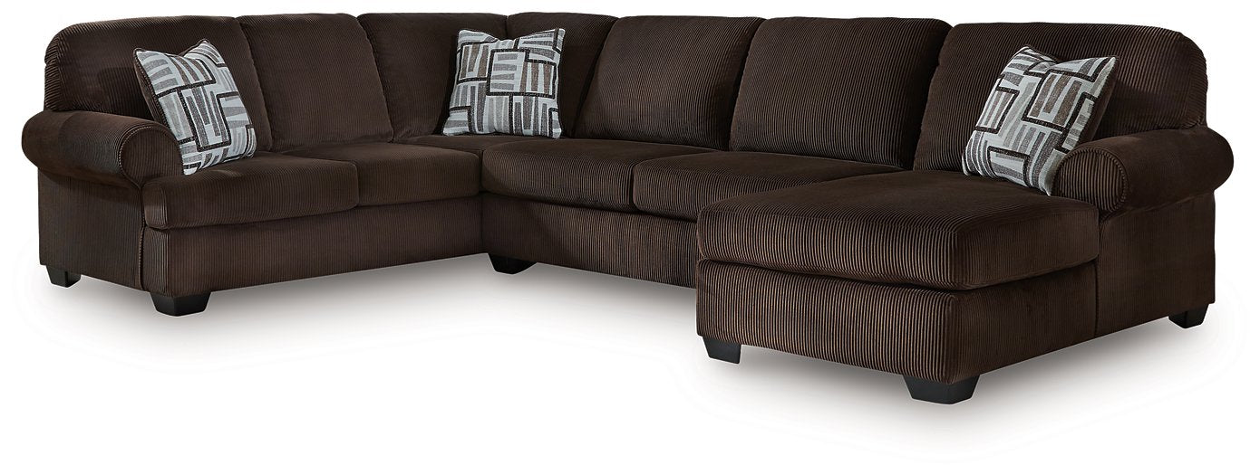 Kimlee Sectional with Chaise - MI Hometown Furnishings (MI)*