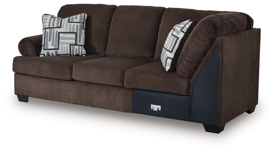 Kimlee Sectional with Chaise - MI Hometown Furnishings (MI)*