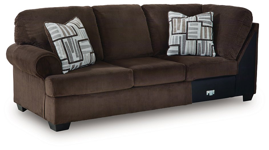 Kimlee Sectional with Chaise - MI Hometown Furnishings (MI)*