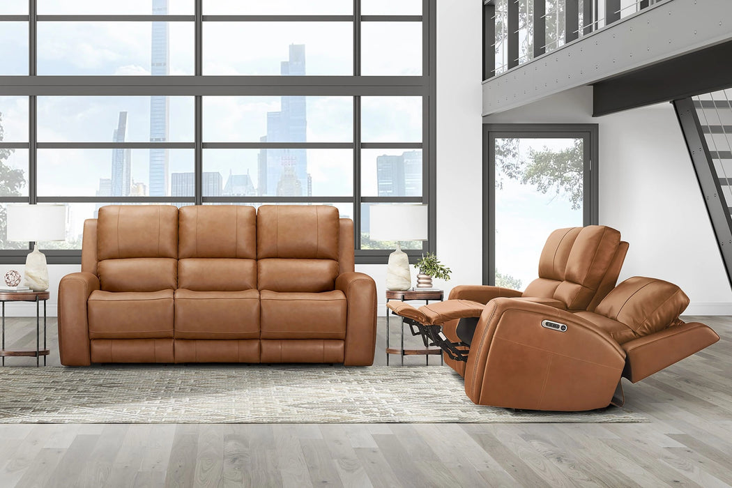 Parker Living Belmont Zero Gravity Power Reclining Tilt Console Loveseat P3