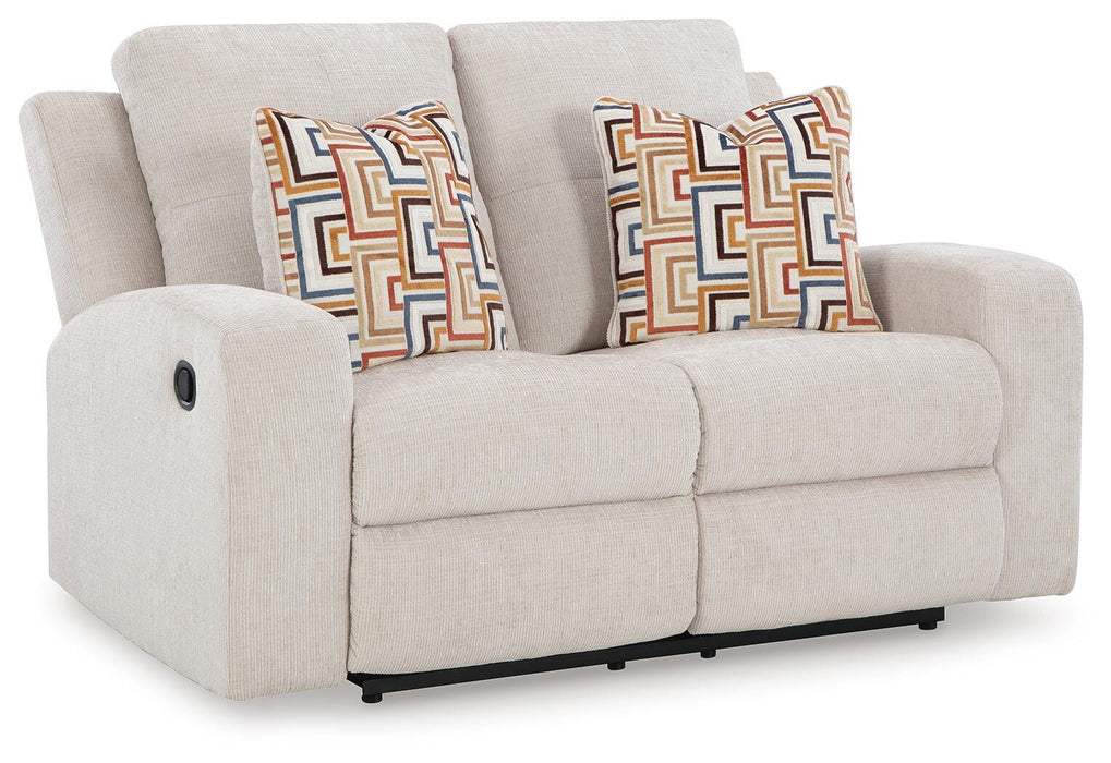 Danum Reclining Loveseat - MI Hometown Furnishings (MI)*