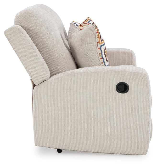 Danum Reclining Loveseat - MI Hometown Furnishings (MI)*