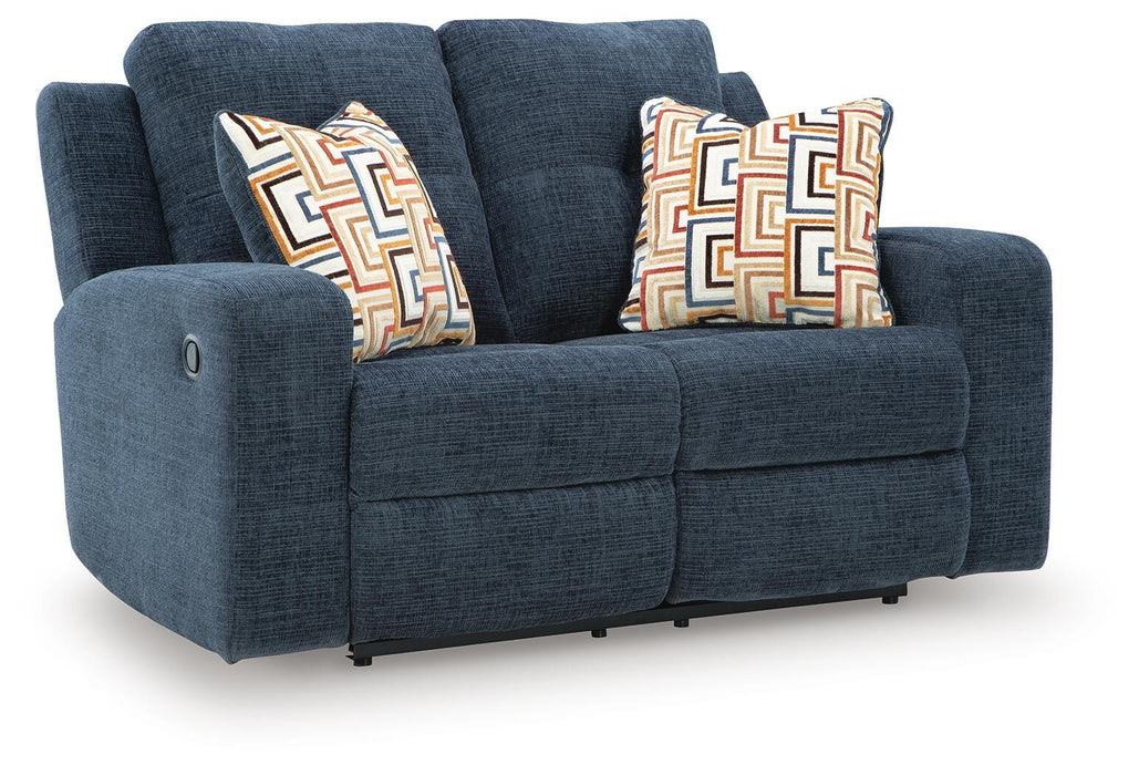 Danum Reclining Loveseat - MI Hometown Furnishings (MI)*