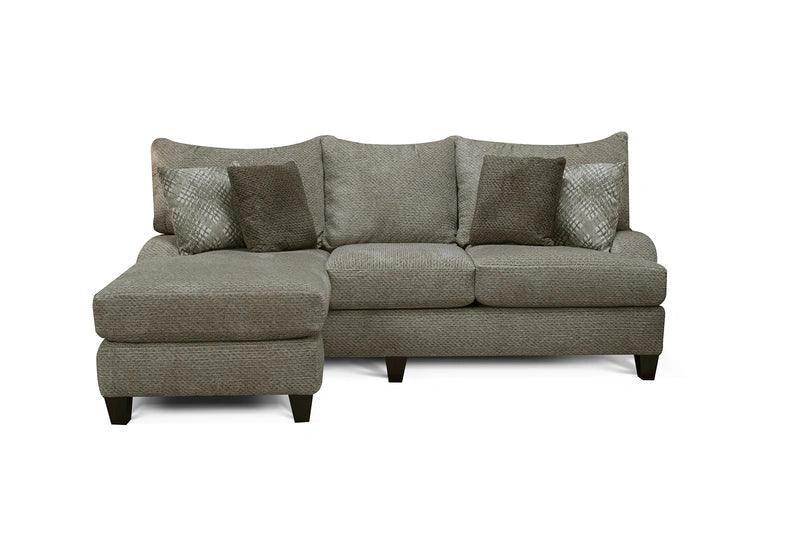 Catalina Sofa with Floating Ottoman Chaise