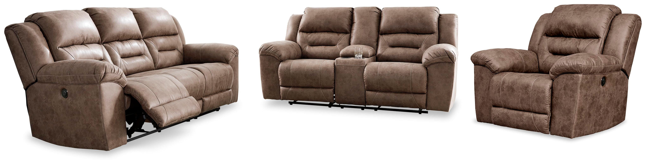 Stoneland Living Room Set - MI Hometown Furnishings (MI)*
