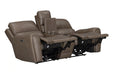 Parker Living Hancock Zero Gravity Power Reclining Console Loveseat P3