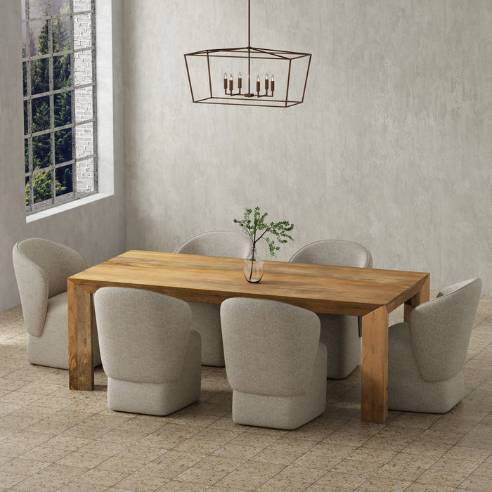 Parker House Crossings - Downtown Dining 86 Inch Rectangular Dining Table