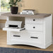 Parker House Americana Modern Functional File with Power Center