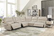 Parker Living Whitman - Powered By Freemotion 6 Piece Modular Power Reclining Sectional with Power Adjustable Headrests