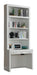 Parker House Catalina 40 In. Library Desk and Hutch