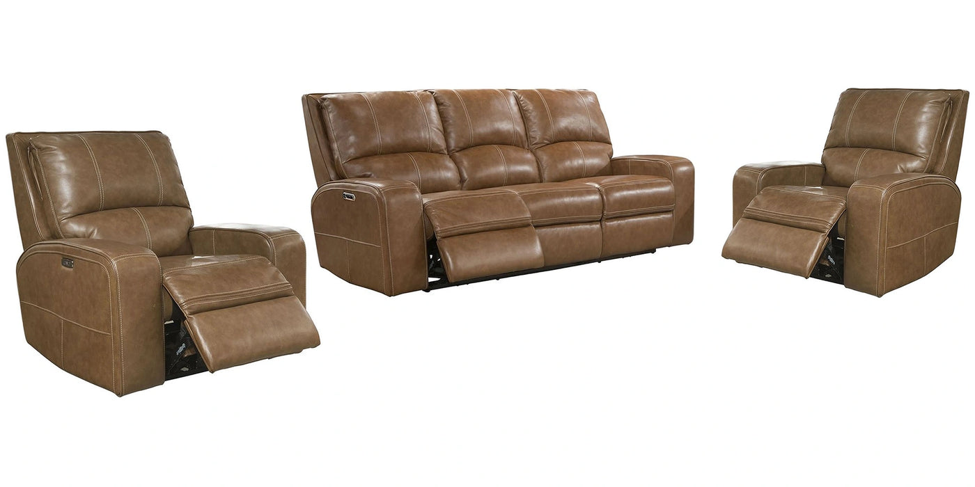 Parker Living Swift - Bourbon Power Reclining Sofa and Two Recliners