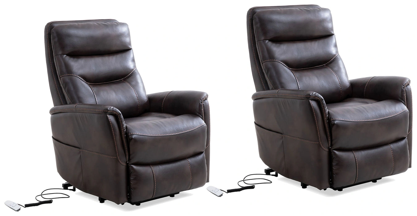Parker Living Gemini Power Lift Recliner with Articulating Headrest Two Pack