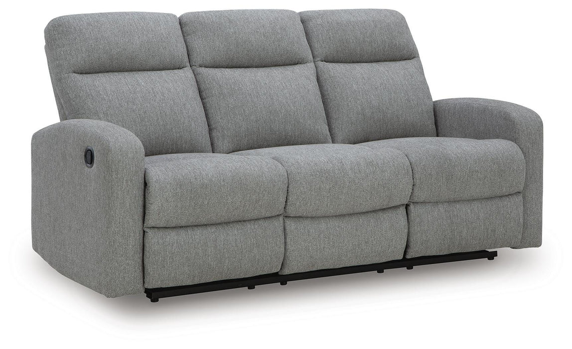 Gauntlet Reclining Sofa - MI Hometown Furnishings (MI)*