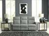 Gauntlet Reclining Sofa - MI Hometown Furnishings (MI)*