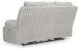 Rhines Falls Power Reclining Loveseat with Console - MI Hometown Furnishings (MI)*