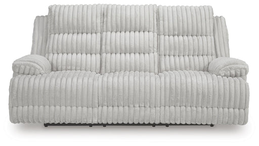 Rhines Falls Power Reclining Sofa with Drop Down Table - MI Hometown Furnishings (MI)*