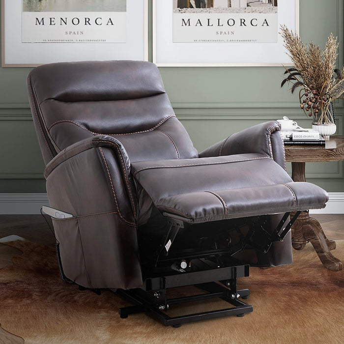 Parker Living Gemini Power Lift Recliner with Articulating Headrest Two Pack