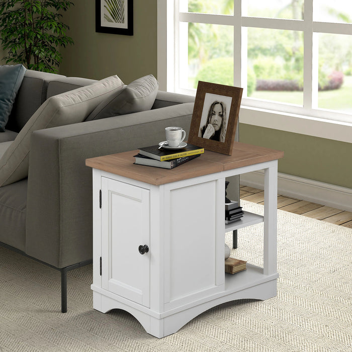 Parker House Americana Modern Cocktail Table with 2 Chairside Tables
