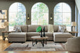 Newellen Sectional with Chaise - MI Hometown Furnishings (MI)*