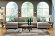 Newellen Sectional with Chaise - MI Hometown Furnishings (MI)*