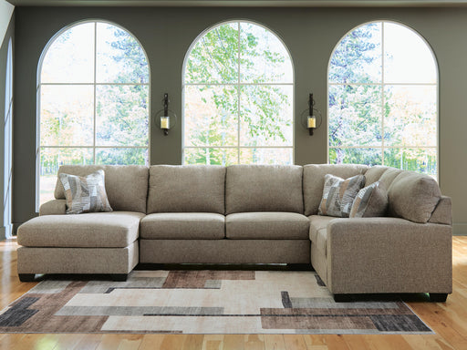 Newellen Sectional with Chaise - MI Hometown Furnishings (MI)*